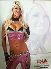 OFFICIAL TNA WRESTLING ANGELINA LOVE 8x10 PINK OUTFIT
