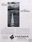 1928 hardman pianos touched with tenderness full moon sea vintage 
