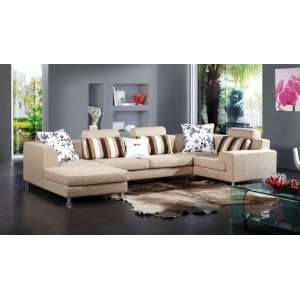 Microfiber Fabric Sectional Sofa Set   Ahala Fabric Sectional with 