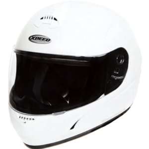   XP507 Street Racing Motorcycle Helmet   White / Small Automotive