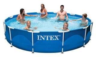 NEW   INTEX® ABOVE GROUND METAL FRAME POOL 12x30 56995T  