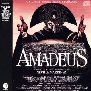 Amadeus Original Soundtrack Recording by Wolfgang Amadeus Mozart 