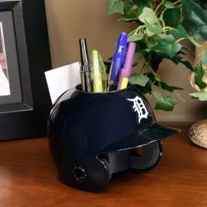  Detroit Tigers Navy Blue Mini Baseball Helmet Desk Caddy 
