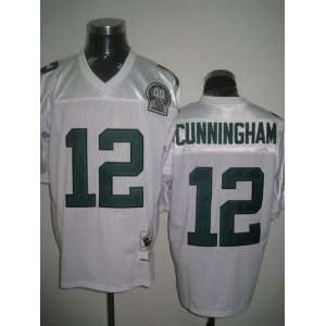 Philadelphia Eagles NFL Jerseys #12 Randall Cunningham WHITE THROWBACK 