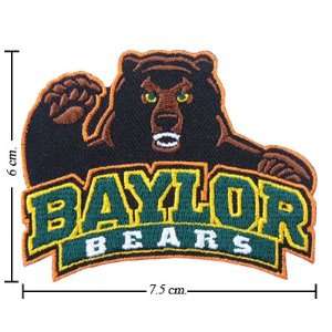  NCAA Baylor Bears Primary Logo Iron On Patch Everything 