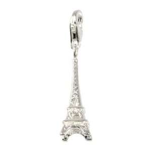  SilberDream Charm eiffel tower, 925 Sterling Silver Charms 