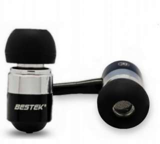 BESTEK retractable 3.5mm stereo in ear earbud headset earphone samsung 