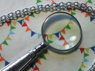   Magnifying Glass Necklace Chatelaine Sewing Choose Design  