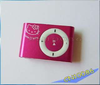 in 1 Hello Kitty Clip  Player For 2G 4G TF Card pink Best 