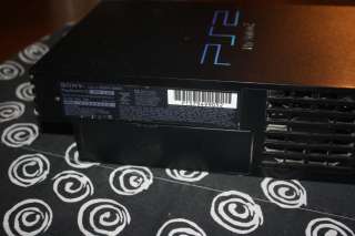 Sony PlayStation 2 Black Replacement Console System PS2 Fat No Cords 