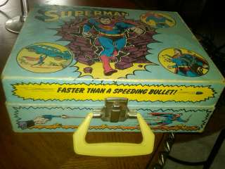 1978 DC Comics Superman Record Player phonograph in nice shape working 