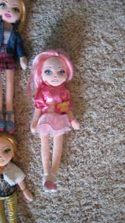   TY Girlz 12 Bendable Dolls Blonde Purple Red Rainbow Hair BNWT  