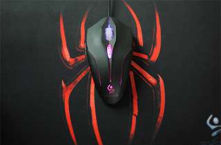 New 6D Dark Lady 2400DPI Wired USB Gaming Game Optical Mouse For PC 