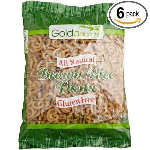 Goldbaums Brown Rice Pasta   Fusli, 16 Ounce (Pack of 6)  