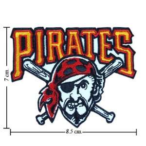  Pittsburgh Pirates Logo Iron On Patches 