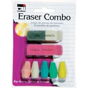  Charles Leonard Eraser   Combo Pack (Pen/Ink, Pink and 