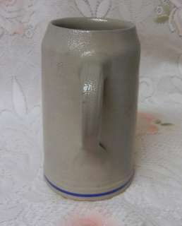 Vintage German Beer Stein Salt Glaze Mug  