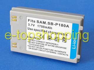 Battery + Charger Samsung SC M2200S SC X105L SC X110L VM M102 VM M105 