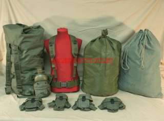 USGI Lot Duffle Ammo Pouch Laundry Scent Bag M Web Belt  