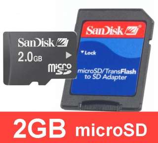 WHOLESALE LOT 10 X 2GB SANDISK MICRO SD MEMORY CARD 2G  