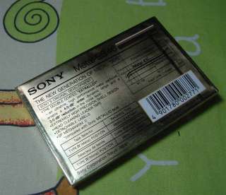 BRAND NEW SEAL METAL POSITION CASSETTE TAPE TYPE 4**SONY Metal ES 46 