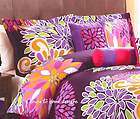 flower show purple 7pc full double or queen comforter set