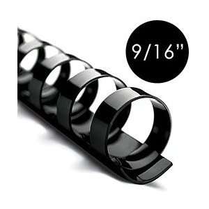    Black Plastic Binding Combs   9/16 Spines