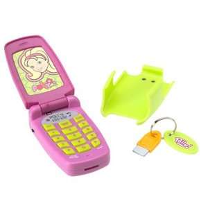 com Polly Pocket   Pretend Cell Phone with Realistic Sounds and Cool 