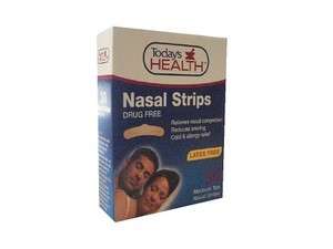   Strips Medium Tan Stop Nasal Congestion + Snoring Latex Free Drug Free