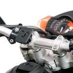 Motorcycle Handlebar M8 Bolt Mount with Iphone 4s 4 s Tough Waterproof 