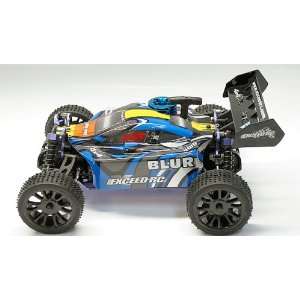 Exceed RC Nitro Gas 1/16th Scale Ready to Run Off Road Buggy Wild Blue 