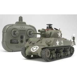  Tamiya   1/35 US Medium Tank M4A3 Sherman (R/C Cars) Toys 