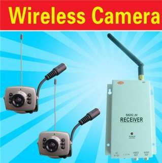  Infrad Spy Cam Security CCTV Cameras with One 4CH Receiver Kit NTSC