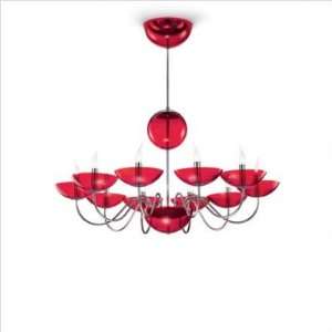  Pomona S10 Chandelier Shade Color Red