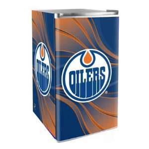   Edmonton Oilers Refrigerator   Counter Height Fridge