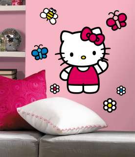 The World of Hello Kitty Peel & Stick Giant Wall Decals  