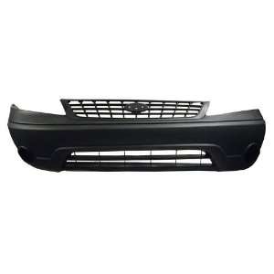  Ford Windstar Primed Black Replacement Front Bumper Cover Automotive