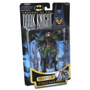   Action Figure   JUNGLE RAGE ROBIN with Removable Mask, Battle Staff