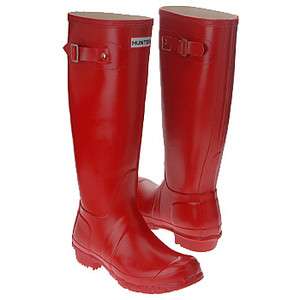 HUNTER ORIGINAL TALL RED WELLINGTON BOOTS US Sizes 7   10 Welly Red 