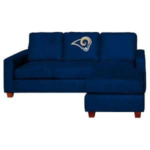    Home Team NFL St. Louis Rams Front Row Sofa: Sports & Outdoors