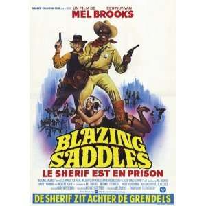 Blazing Saddles (French) by Unknown 11.00X17.00. Art 