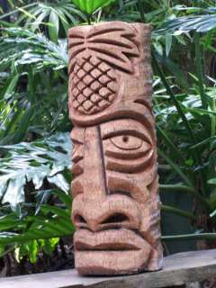 Hand Carved TIKI STATUE #106 Hawaiian Art Wood Carving  