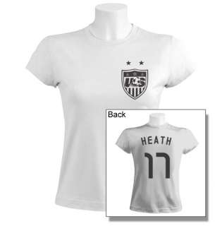 Tobin Heath Jersey T Shirt USA National women soccer  