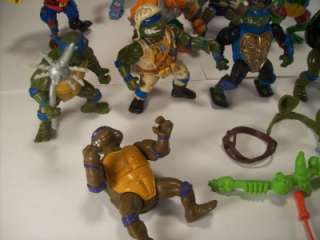   of 13 TMNT Teenage Ninja Turtles Mirage Studio Action Figures  