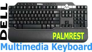Dell USB Multimedia Keyboard with Plamrest TH836 Y UK DEL1  