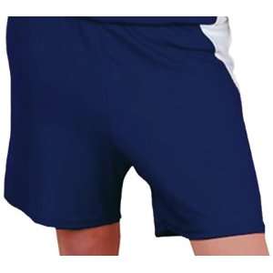   Polyester Dazzle Softball Shorts NAVY/WHITE AXL