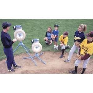   Jr. Baseball and Softball Combo Pitching Machine
