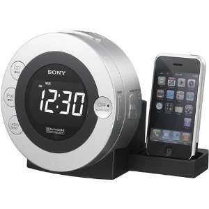  New CD Clock Radio for iPod and iPhone   SY ICF CD3iPSIL 