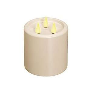  Outdoor Automatic Timer 3 Wick Battery Candle
