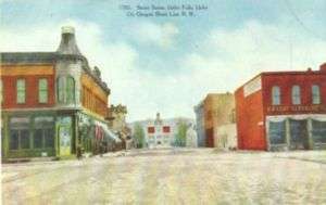 IDAHO   Idaho Falls Street View, OSL RR c.1909 Postcard  